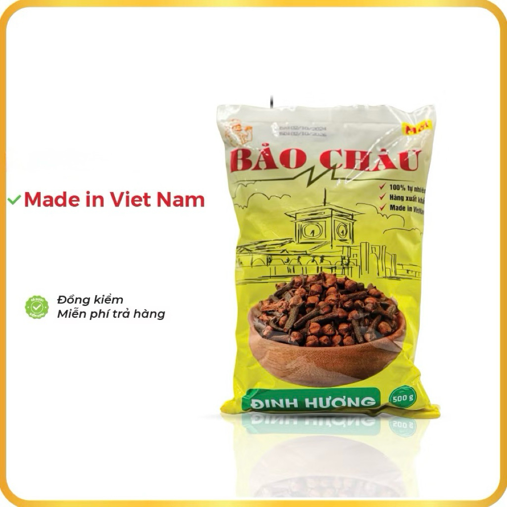 Nụ Đinh Hương / Đinh Hương Bảo Châu thơm lâu, hàng nụ to đẹp, hầm xào nấu lẩu gia vị phở 500g