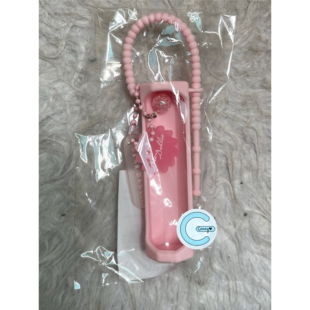 MÓC KHOÁ ĐỰNG SON DEAR DAHLIA (PETAL BLUSH KEYRING) CHÍNH HÃNG CÓ SẴN