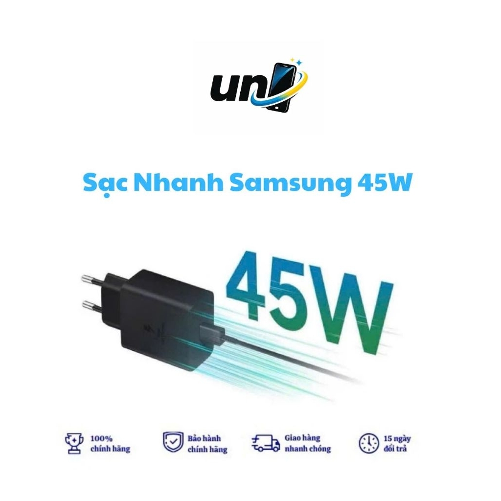 Sạc Nhanh Samsung 45W - Chính hãng - New Box