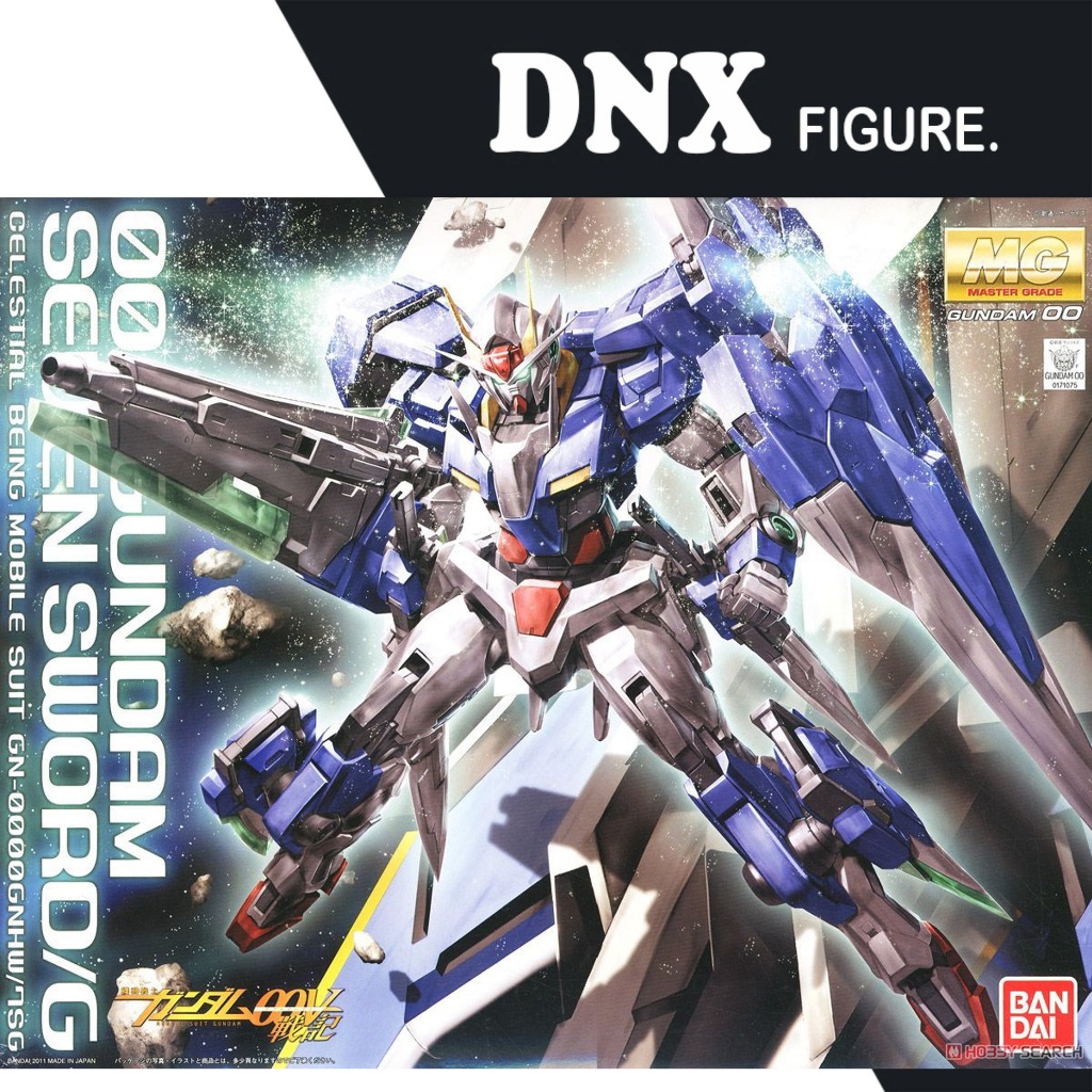 Mô Hình Lắp Ráp MG 00 Gundam Seven Sword/G (New Seal)