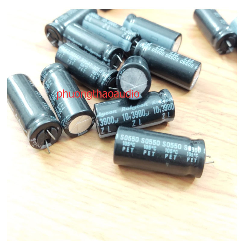 Tụ Rubycon ZL 3900uf 10V, tụ phân cực 3900uf 10v