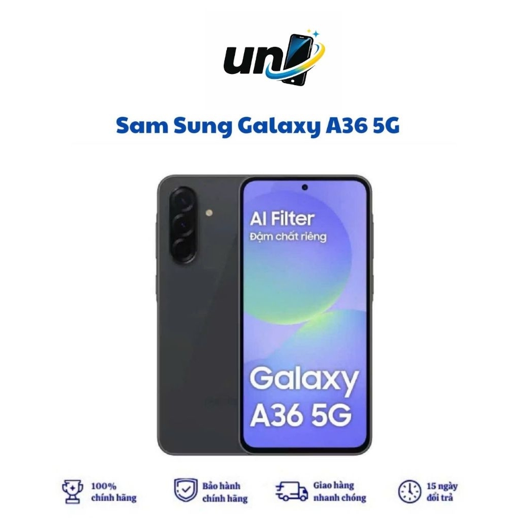 Điện thoại Samsung Galaxy A36 5G - 8/128GB - Chính hãng
