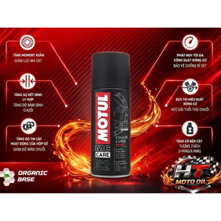 Motul Xịt Sên Xích C2 Chain Lube Road 0.15L - Dầu Bôi Trơn Sên Xích Cho Xe Máy Hiệu Quả