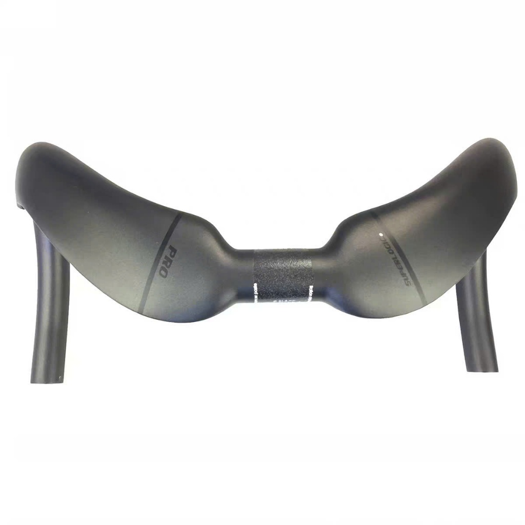 Ghi đông xe đạp liền pô-tăng (integrated handlebar) này là loại ghi đông carbon Fixed Gear Track Pro