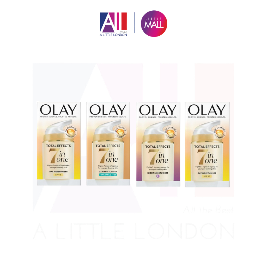 Kem dưỡng Olay Total Effects 7 In One Anti Ageing Moisturiser 50ml (Bill Anh)