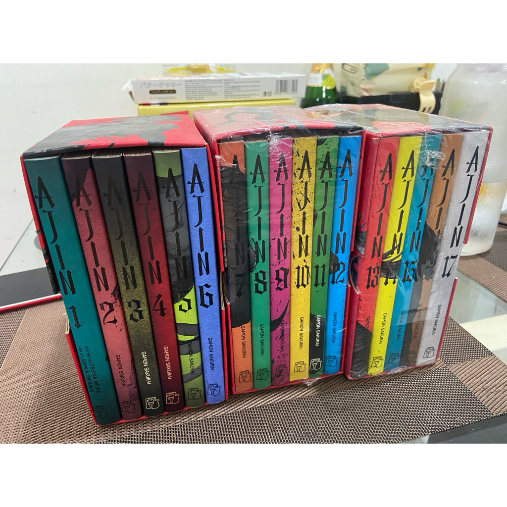 sưu tầm boxset Ajin á nhân e box đủ bộ