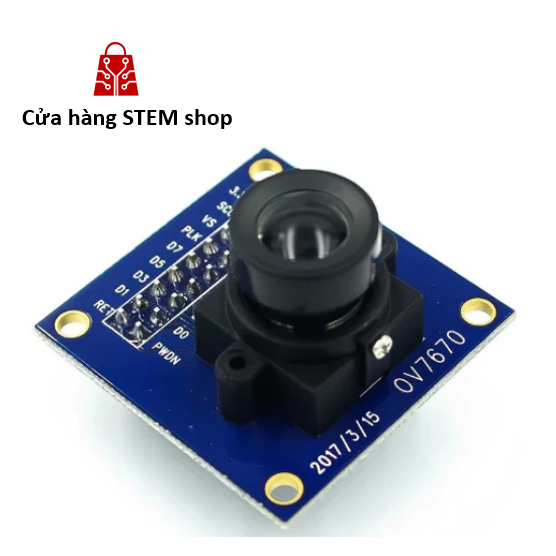 Module Camera OV7670 640x480 VGA | Camera Arduino Giá Rẻ, Không FIFO, Dùng Cho DIY, Robot, Nhận Diện