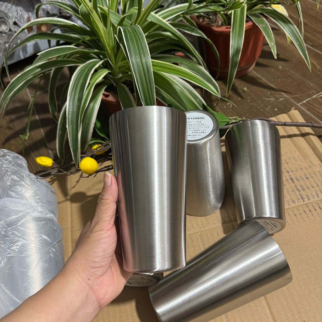 Ly giữ nhiệt inox, hàng nhật 500ml không nắp