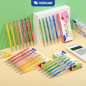 Combo 5/10 Cây Bút gel Colochi Thiên Long Gel-050/Plus