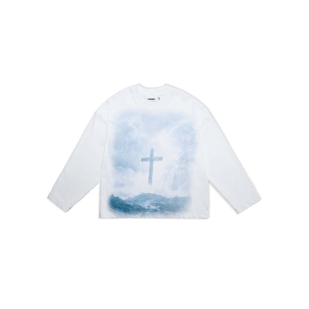 HADES REDEMPTION LONGSLEEVE TRẮNG - HADES Brand Chính Hãng