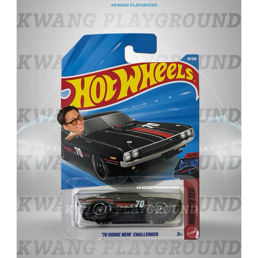 Kwang Playground - Xe mô hình Hot Wheels basic '70 Dodge Hemi challenger - Case G 2026
