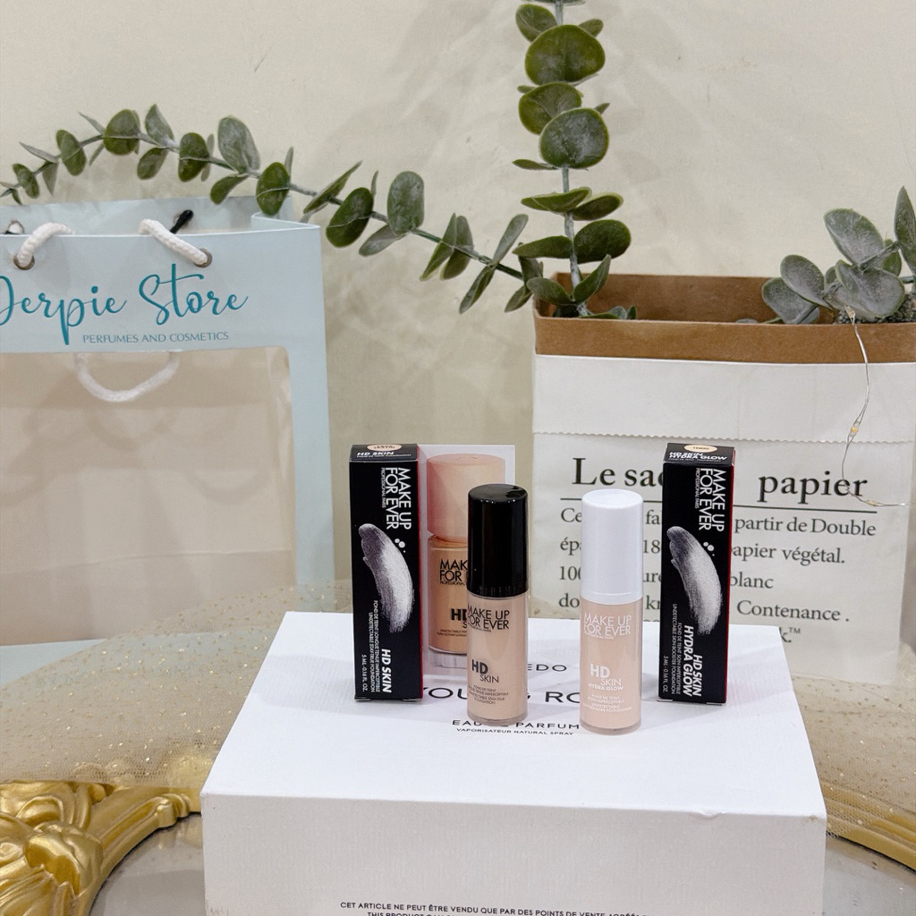 [ MINI 5ML ] Kem nền căng bóng Make Up For Ever HD Skin Hydra Glow