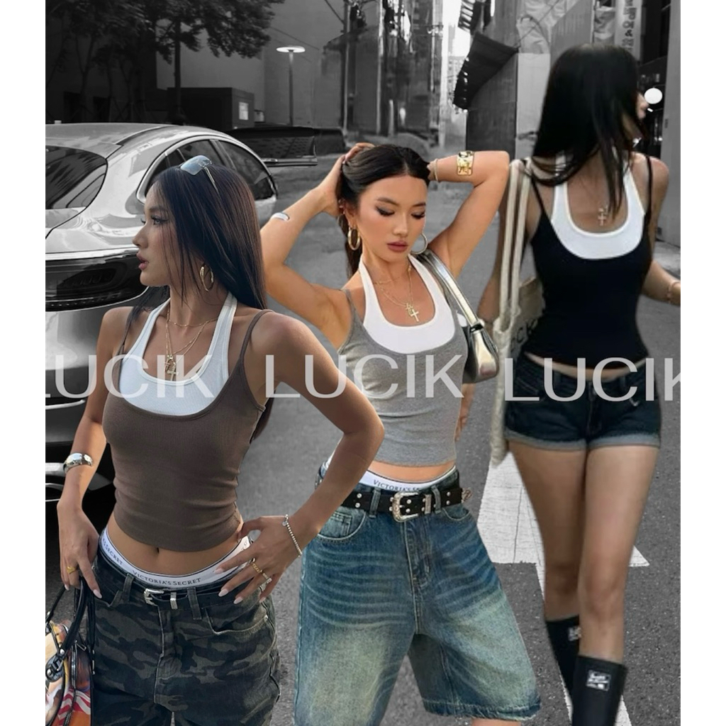 (Có bigsize) Áo đôi sát nách Slay chất thun gân