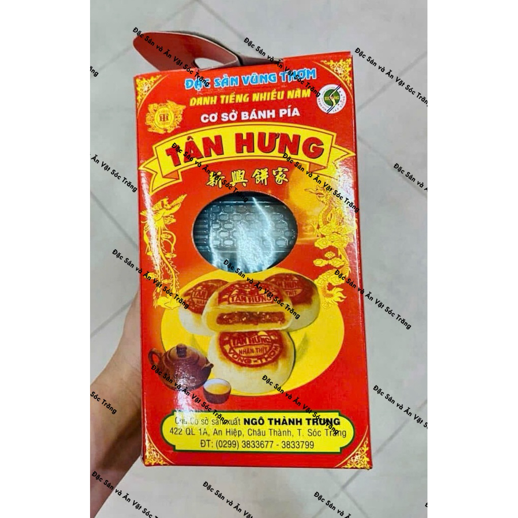 Bánh Pía MẶN nhân Lạp Thịt  TÂN HƯNG
