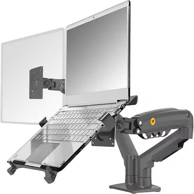 COMBO Giá Treo Màn Hình + Giá Đỡ Laptop / Sản Phẩm Chính Hãng North Bayou F160 + FP2