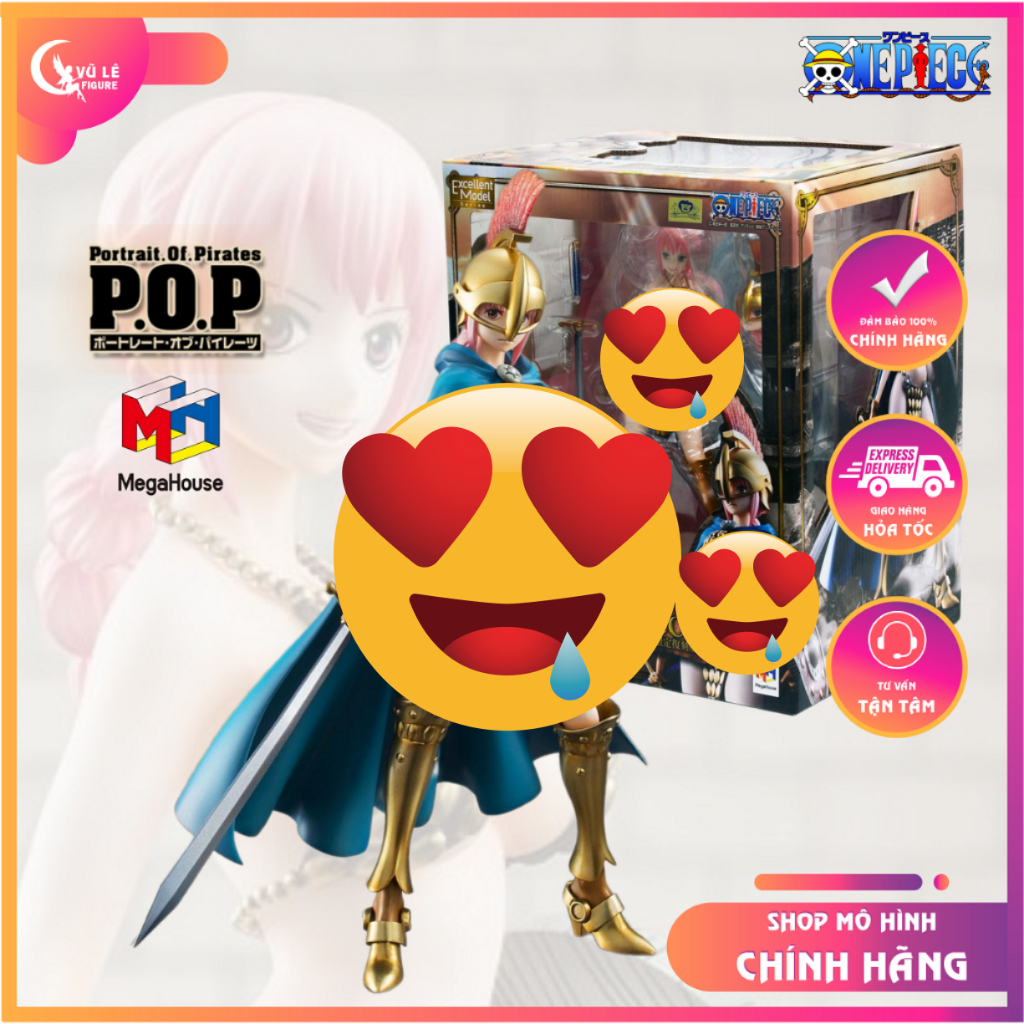 Mô hình Rebecca One Piece chính hãng MegaHouse Excellent Model P.O.P Sailing Again 22cm (Scale 1/8)