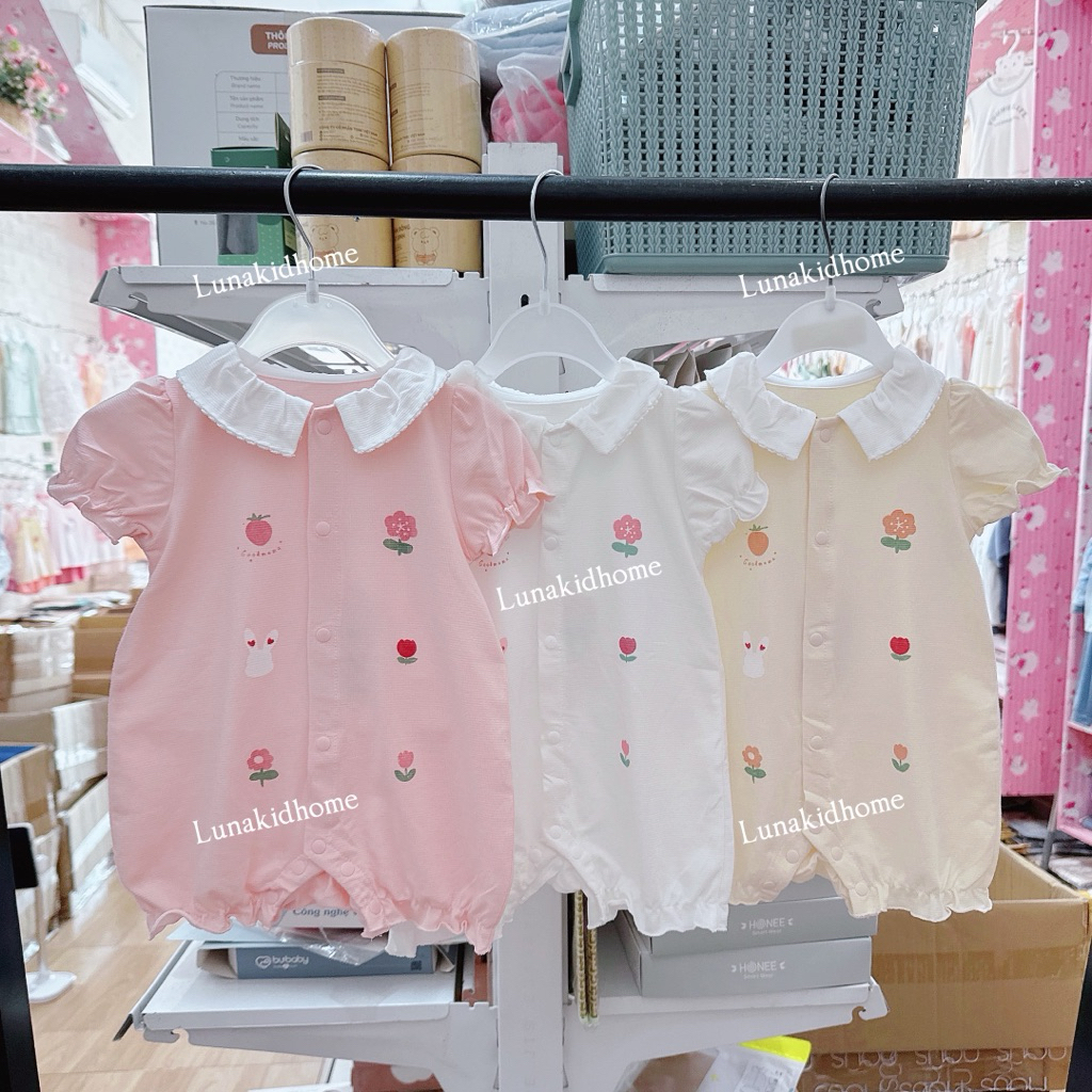 Body cộc Goodmama mềm mịn cho bé (0-3M đến 9-12M)