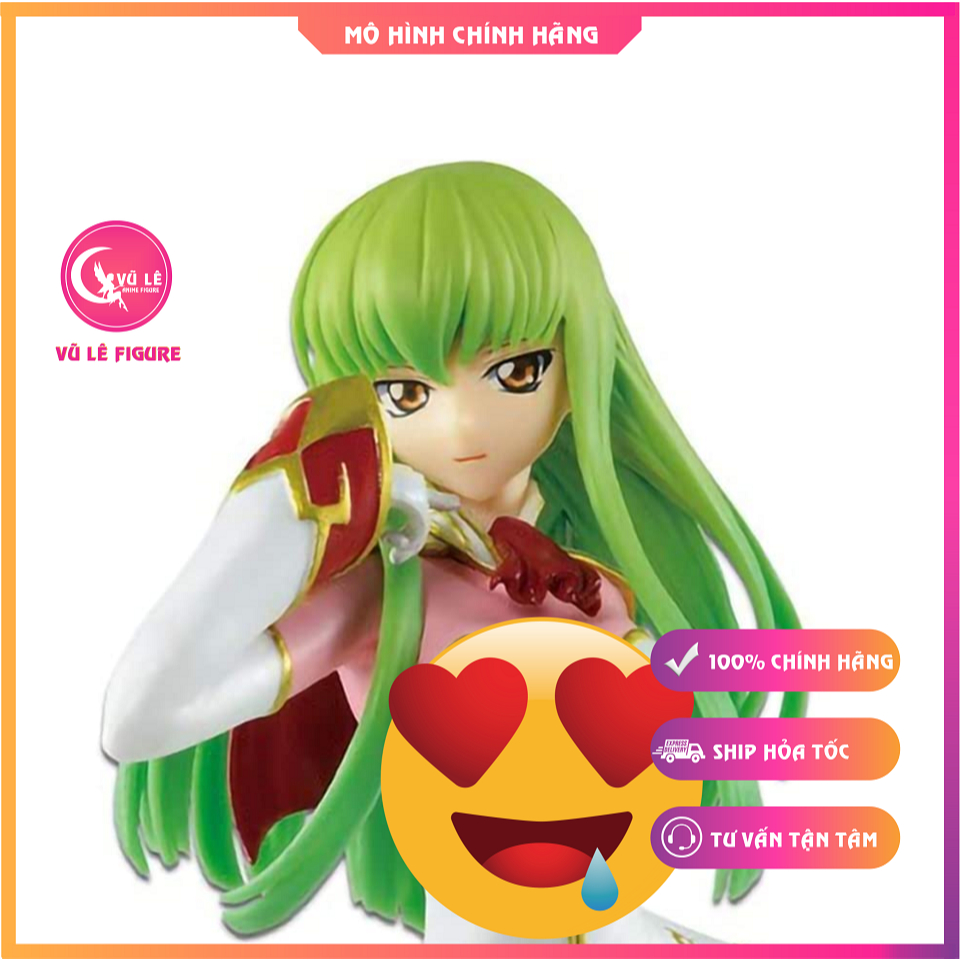Mô hình Code Geass - Lelouch of the Rebellion C.C. chính hãng Banpresto EXQ Figure 23cm