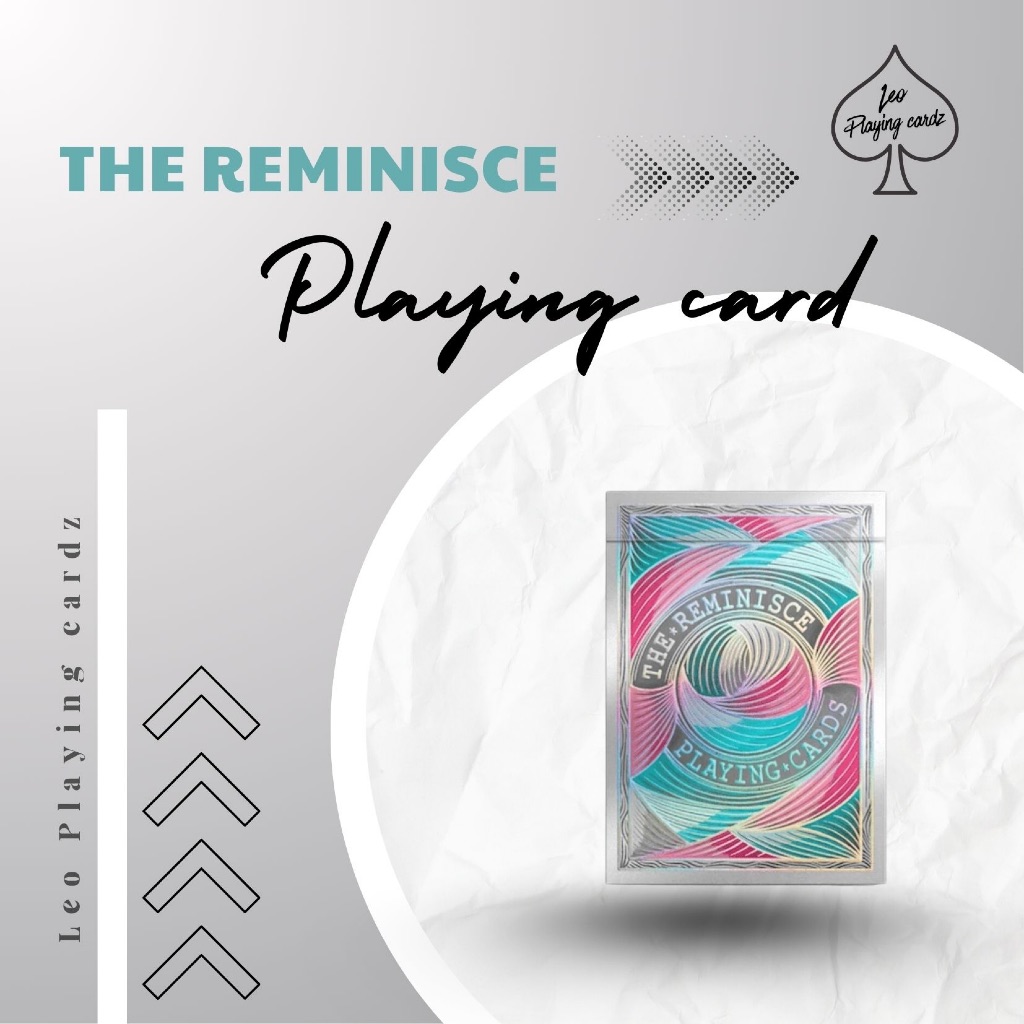 Bộ bài tây, sưu tầm THE REMINISCE (HOLO) playing card by ARK Playing card Co