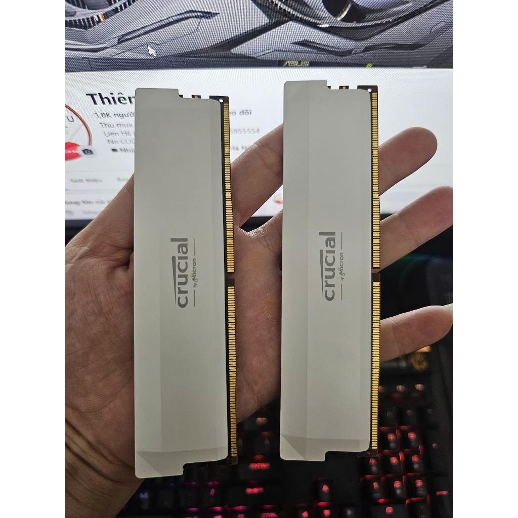 Ram PC DDR5 32GB 16G 8GB  Bus 4800 5600 6000 6400 7200  - Bảo Hành 1 Năm