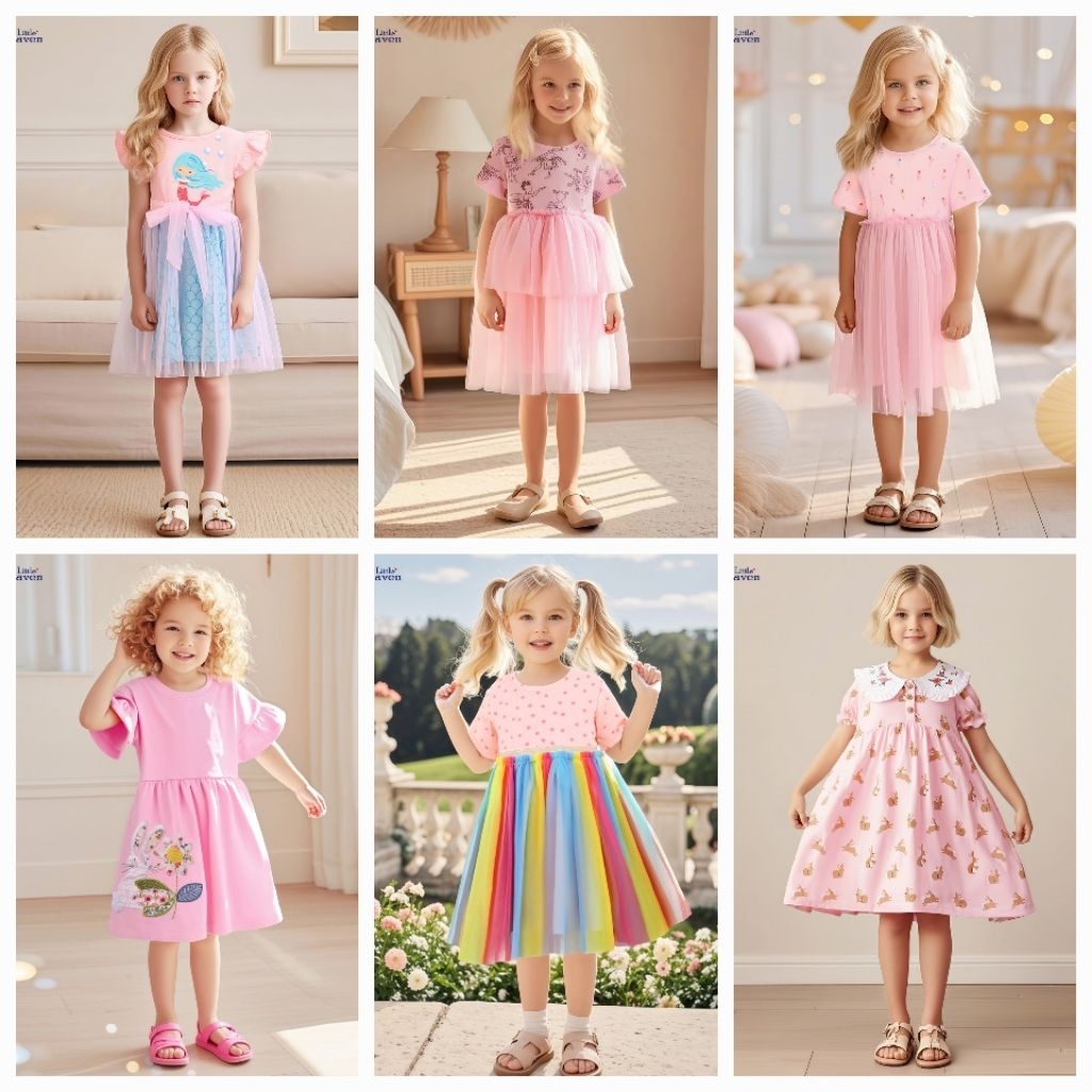 [Link1]LITTLE MAVEN Sale Váy bé gái little maven chính hãng họa tiết dễ thương siêu rẻ từ 2 đến 7 tu