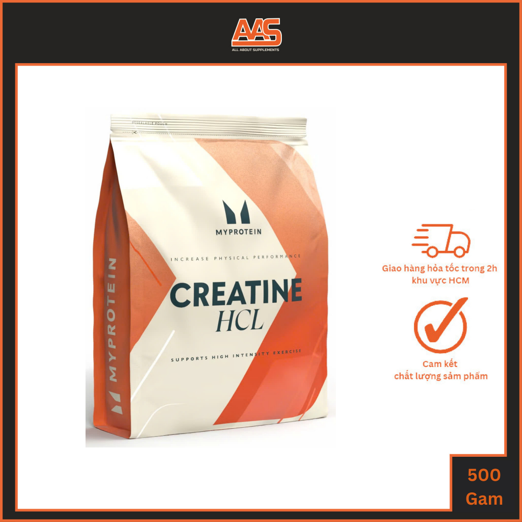 Myprotein - Bột Uống Creatine HCL 500g Không Mùi
