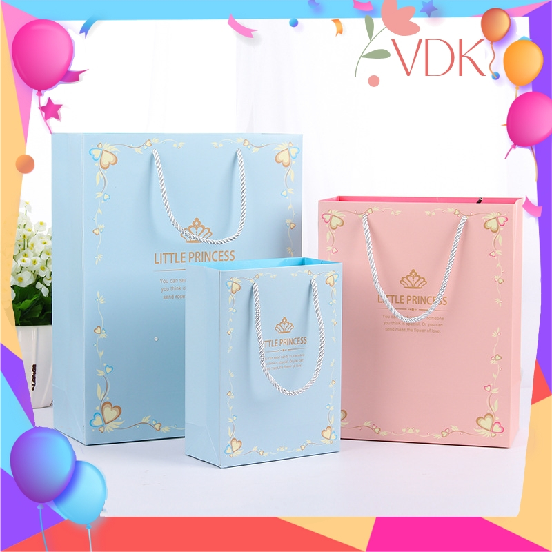Túi Giấy Đựng Quà Túi Quà Tặng Dễ Thương Quý Phái Little Princess H98