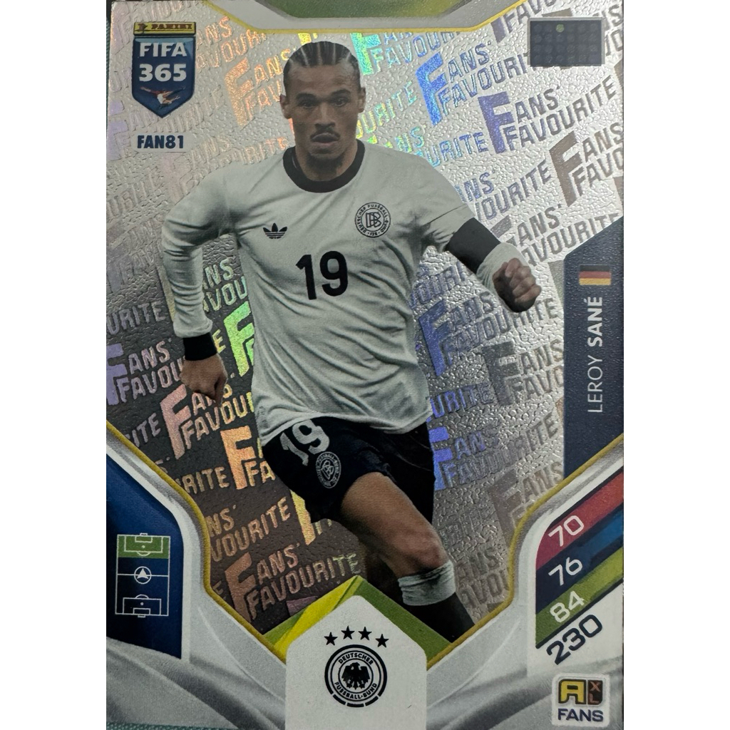 Leroy Sane Fans Trắng PANINI FIFA365 2026