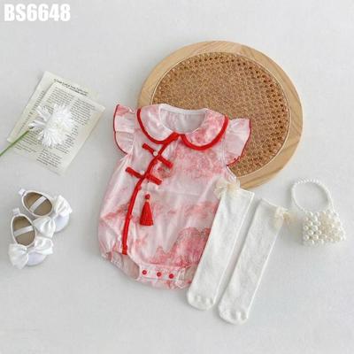 Set Body Phong Cách Trung Hoa Cách Tân Vớ Cho Bé Gái Sơ Sinh 1 2 Tuổi MINTSCLOSET Quảng Châu BS6648