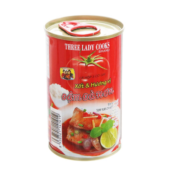 Cá nục xốt cà 3 cô gái 155g