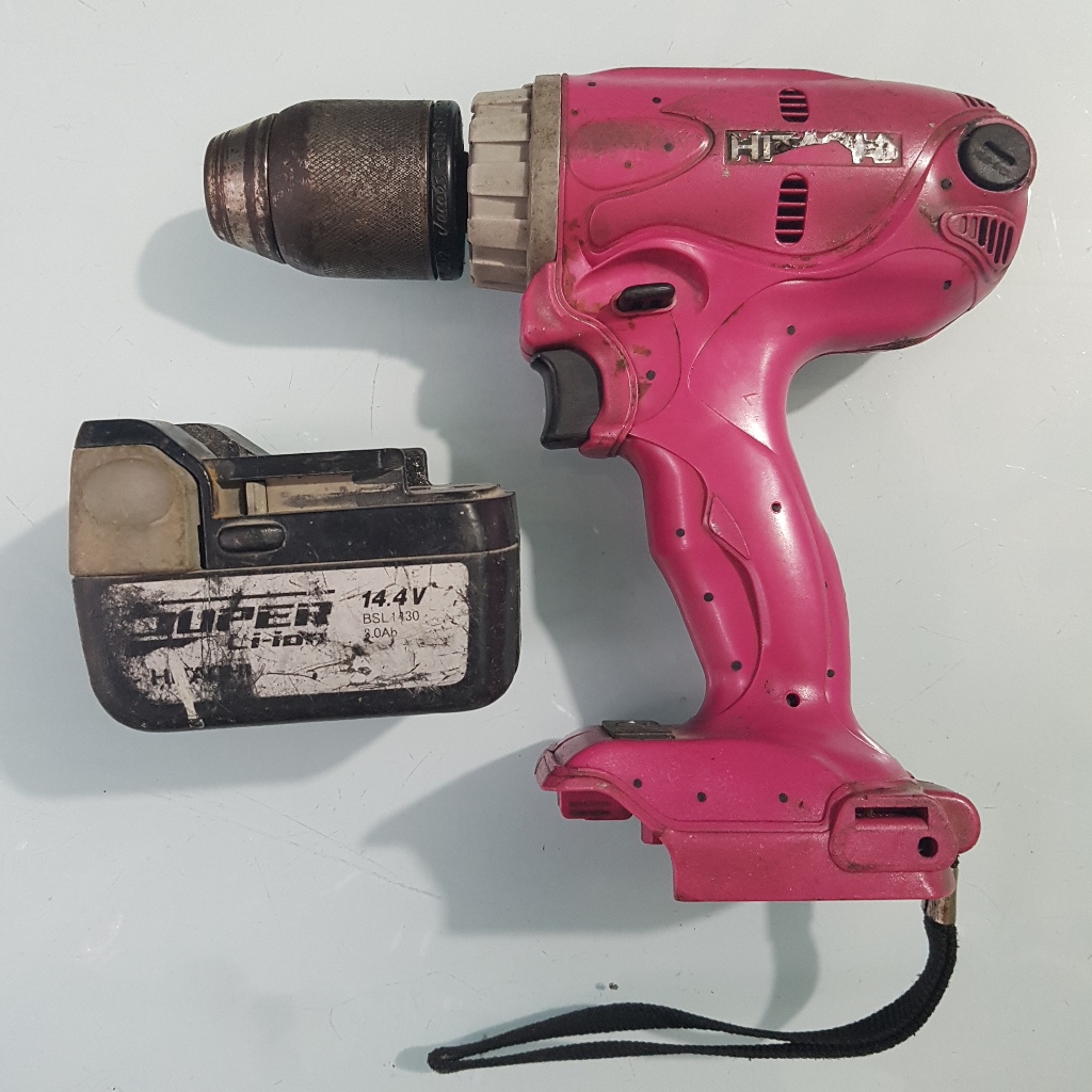 Khoan HITACHI DS 14DMRL 14.4V {THÂN MÁY + vỏ pin }