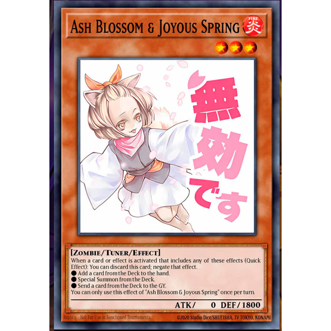 TGT Yugioh thẻ bài Yugioh chính hãng Ash Blossom & Joyous Spring RA05-EN091 ultra rare