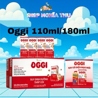 Sữa pha sẵn Oggi 110ml/180ml (thùng 48 hộp)