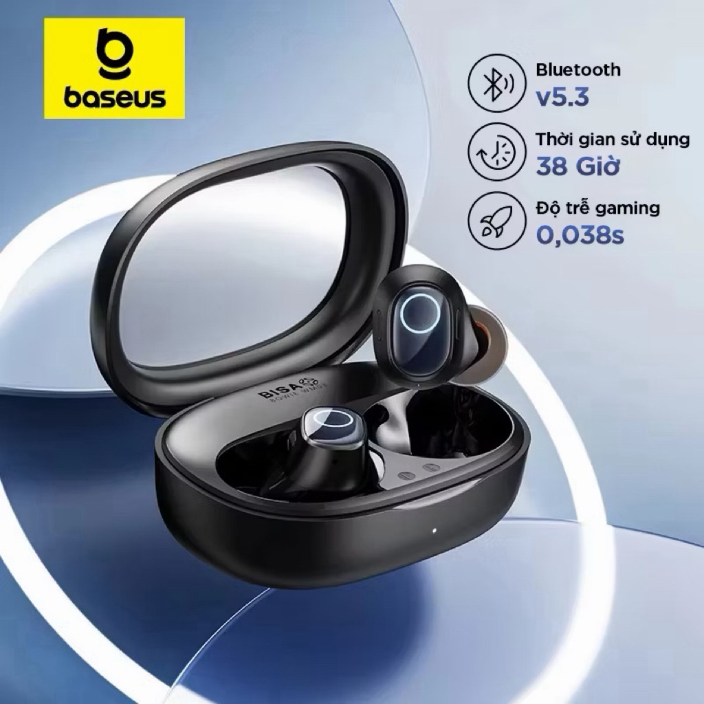 Tai Nghe Bluetooth Baseus WM03 (Baseus WM02 nâng cấp)