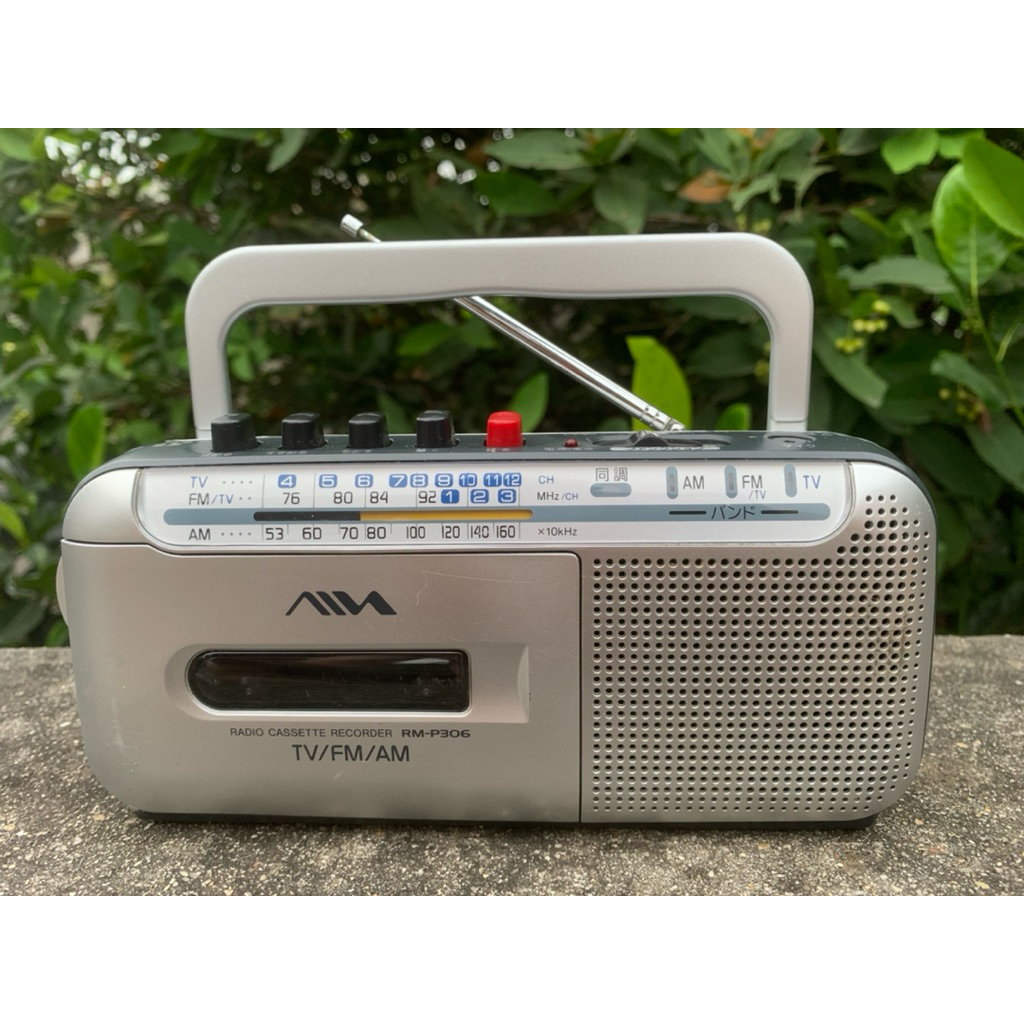 Thanh lý RADIO CASSETTE bãi hãng AIWA RM-P306