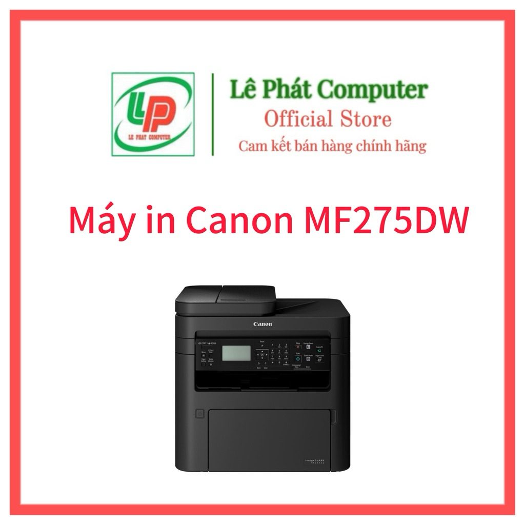 Máy in đa năng Canon MF264DW II/ MF275DW (In 2 mặt /Copy/Scan/USB/WiFi) - Hàng Nhập Khẩu