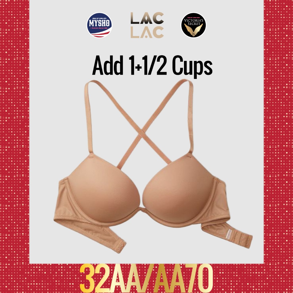[32AA/AA70 - 42] Áo Lót Nữ cao cấp dòng: Wear Everywhere Super Push-up (Add 1+1/2 cup), Mút Nâng Nhi