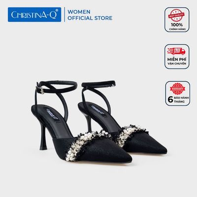 Giày Nữ Cao Gót Bít Mũi Nhọn CHRISTINA-Q GBN459I