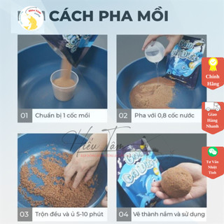 (Combo 2g ) Mồi Câu Gấu Cá Diếc GUF Vị Tanh Nhẹ Thành Phần Tự Nhiên Dễ Pha Dễ Sử Dụng Hiệu Quả