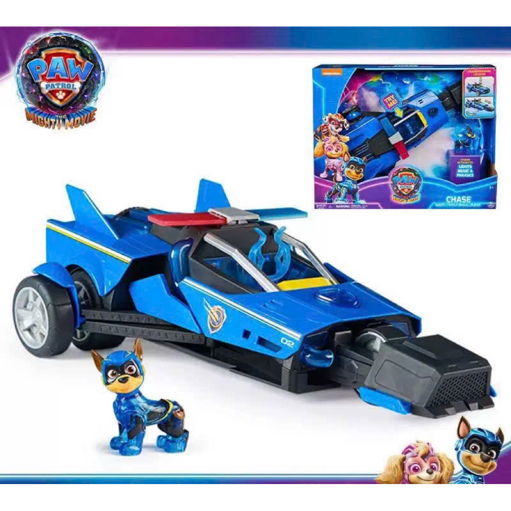 Paw Patrol Siêu Xe Paw Patrol Mighty Biến Hình