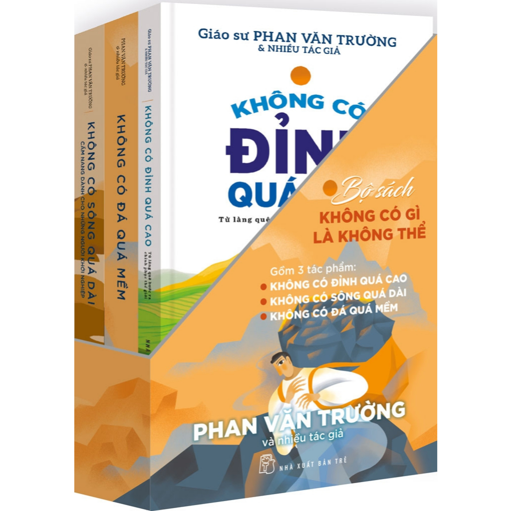 Sách - Combo. Không có gì là không thể (Phan Văn Trường và nhiều tác giả) - 3 cuốn (NXB Trẻ)