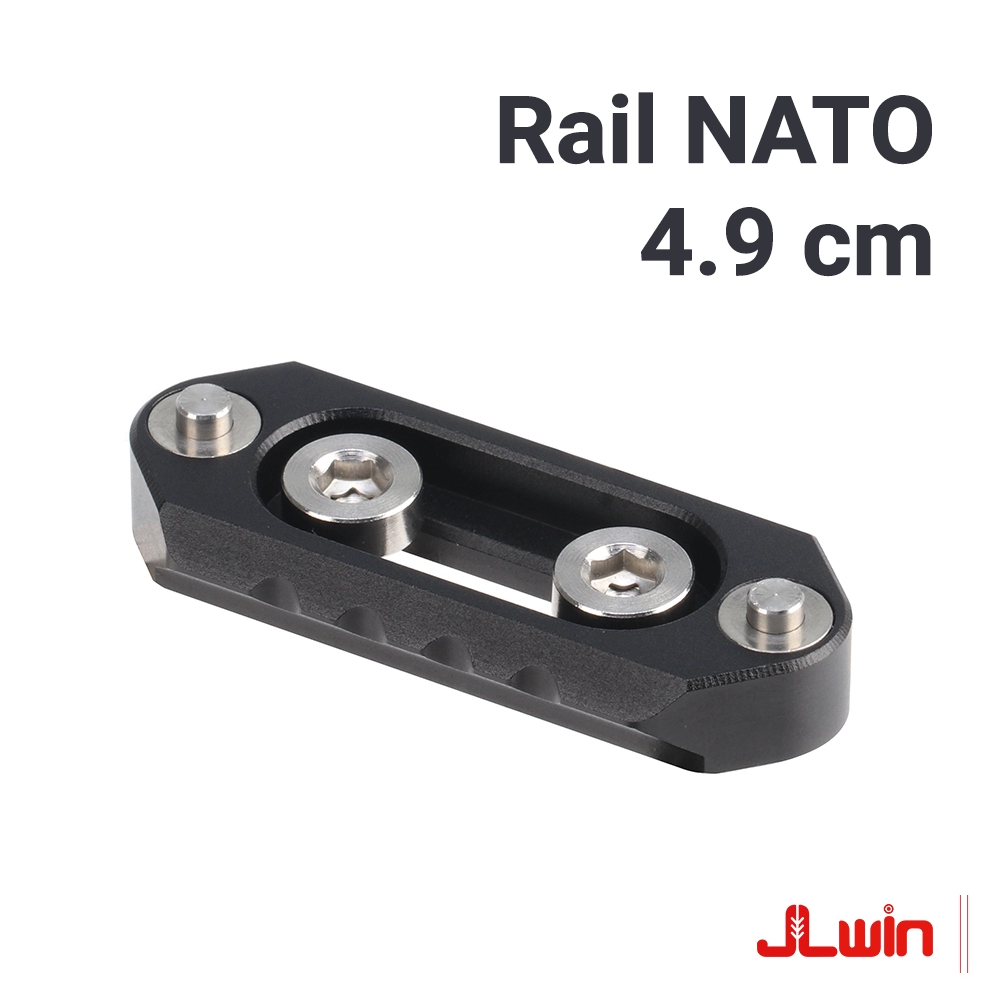 Ray rail NATO hãng JLWin gia công tỉ mỉ chính xác, dài 4.9cm cho Gimbal DJI rig cage smallrig