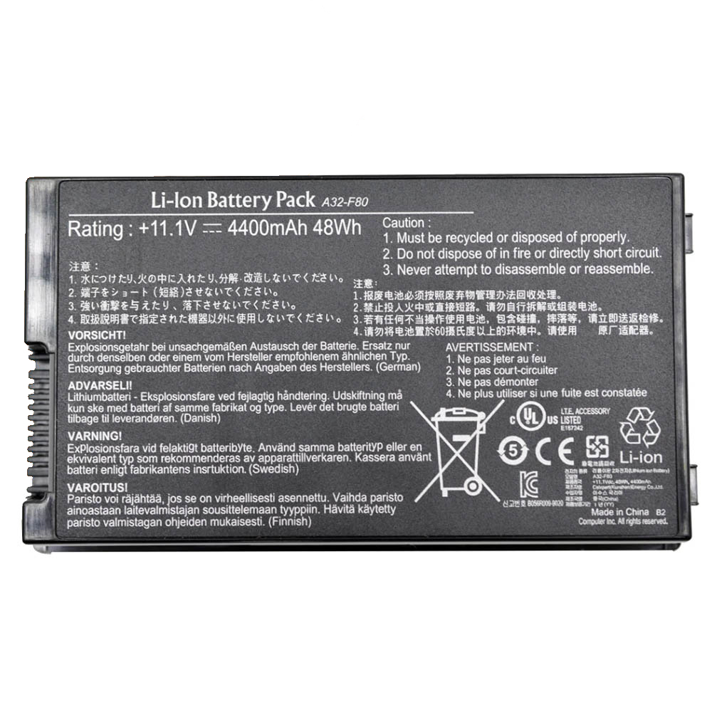 Pin Dùng cho Asus F50, F80, F81, F83, X82, X85, PRO61, PRO86, X88SE, X80, X61 (A32-F80)