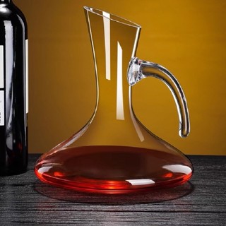 Bình thở rượu vang pha lê có quai lửng dung tích 1900ml
