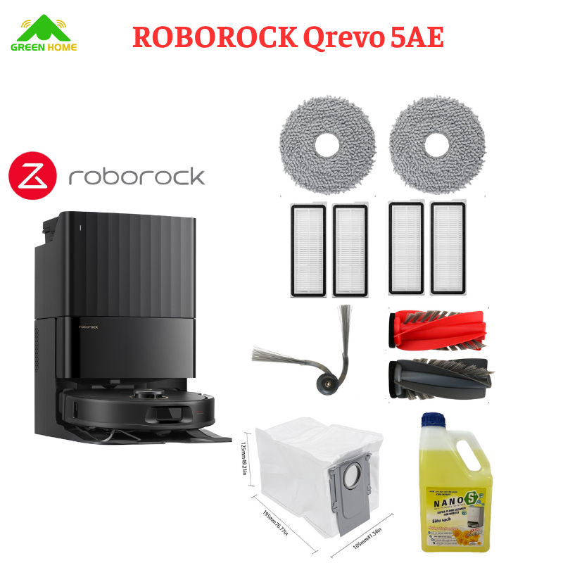 Roborock Qrevo 5AE - Phụ kiện robot lau nhà Qrevo 5ae