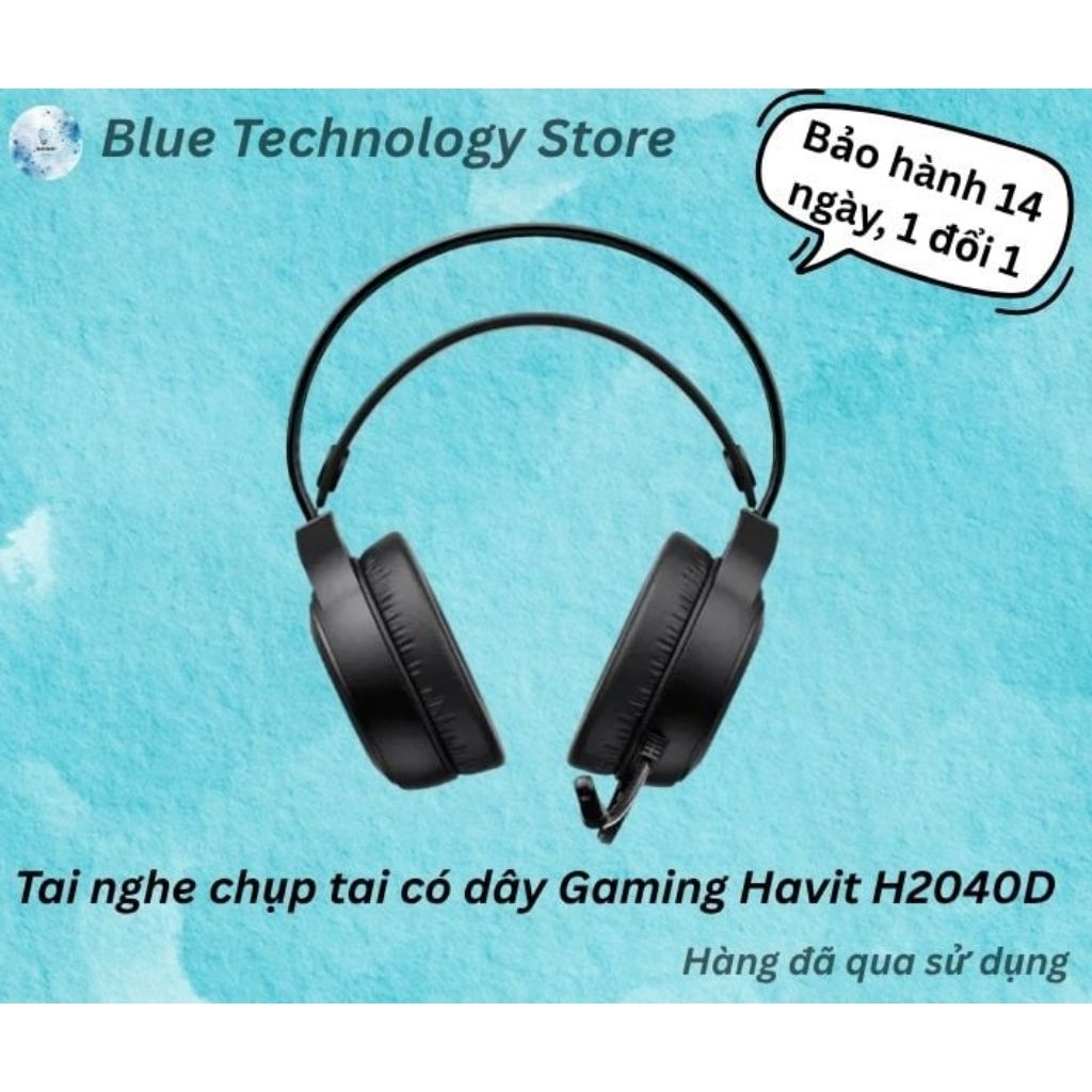 Tai nghe chụp tai có dây Gaming Havit H2040D