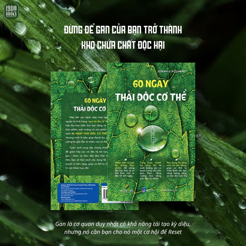 Sách - 60 Ngày Thải Độc Cơ Thể