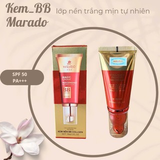 Kem nền BB trang điểm mỏng nhẹ chống nắng Marado  SPF 50 PA +++