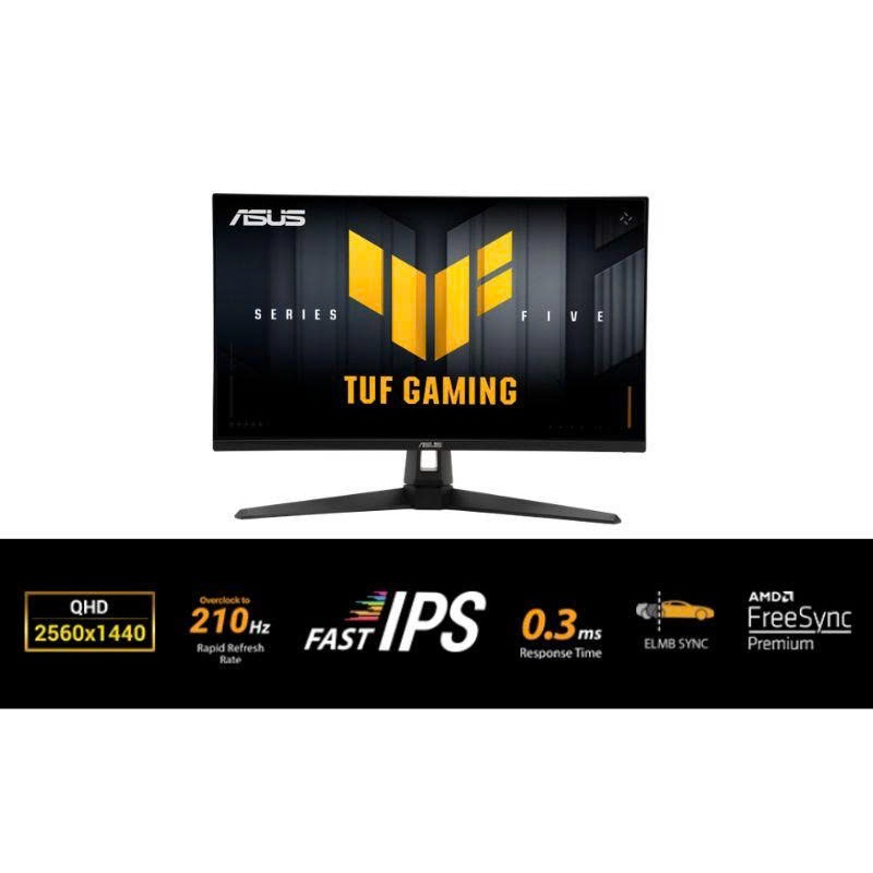 [HỎA TỐC] Màn hình ASUS TUF GAMING VG27AQ5A / VG27AQL5A - 27" Fast IPS 2K 210Hz chuyên game cũ đẹp n