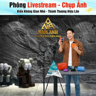 Phông Nền Livestream Artemis Giúp Live Sáng Mặt Nổi Sản Phẩm Mẫu Tối màu ( in theo kích thước yc)